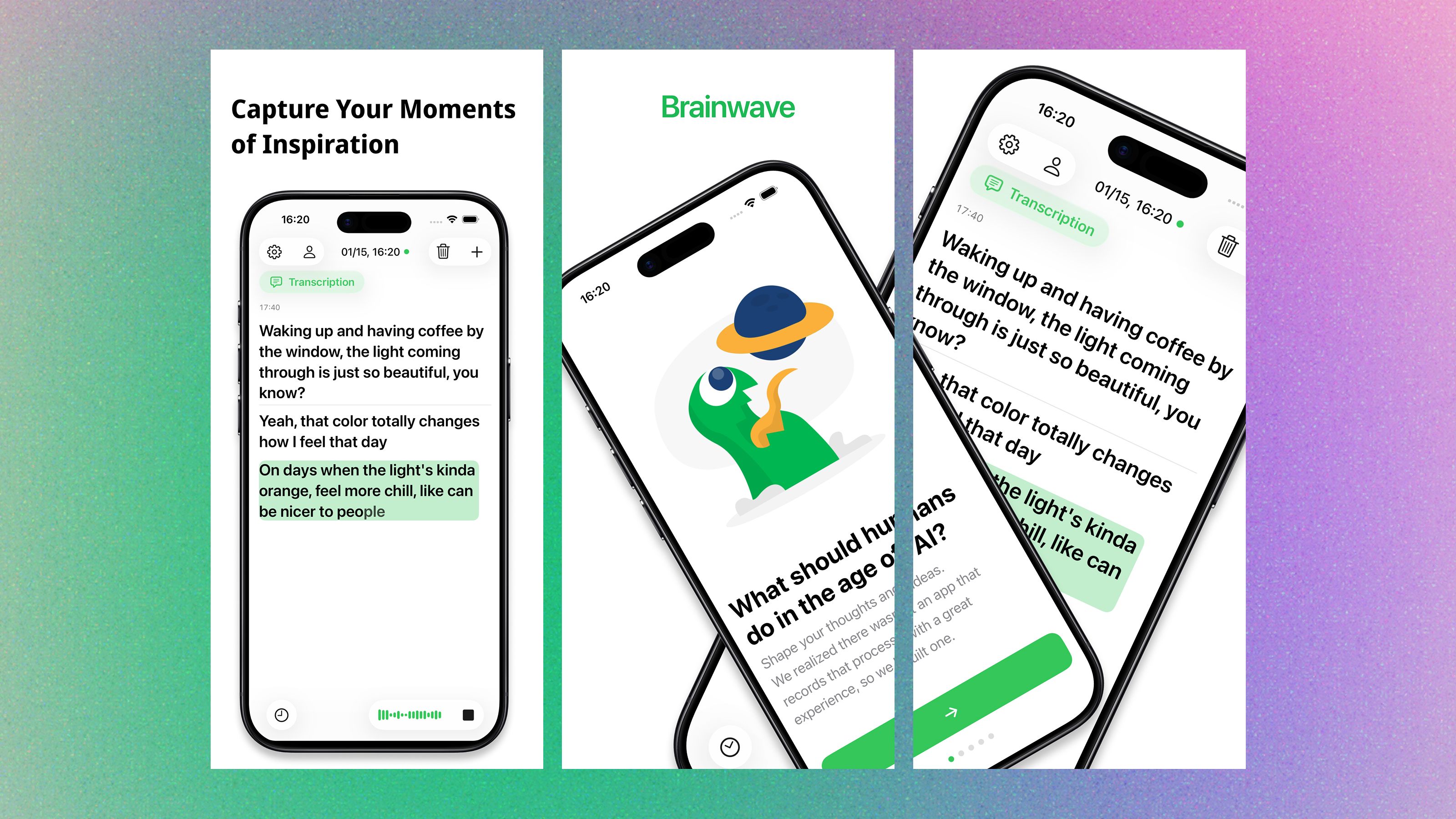 Brainwave app thumbnail preview